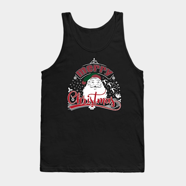 Merry Crishmas Unisex Christmas T-Shirts-Christmas t-shirts funny Tank Top by GoodyBroCrafts